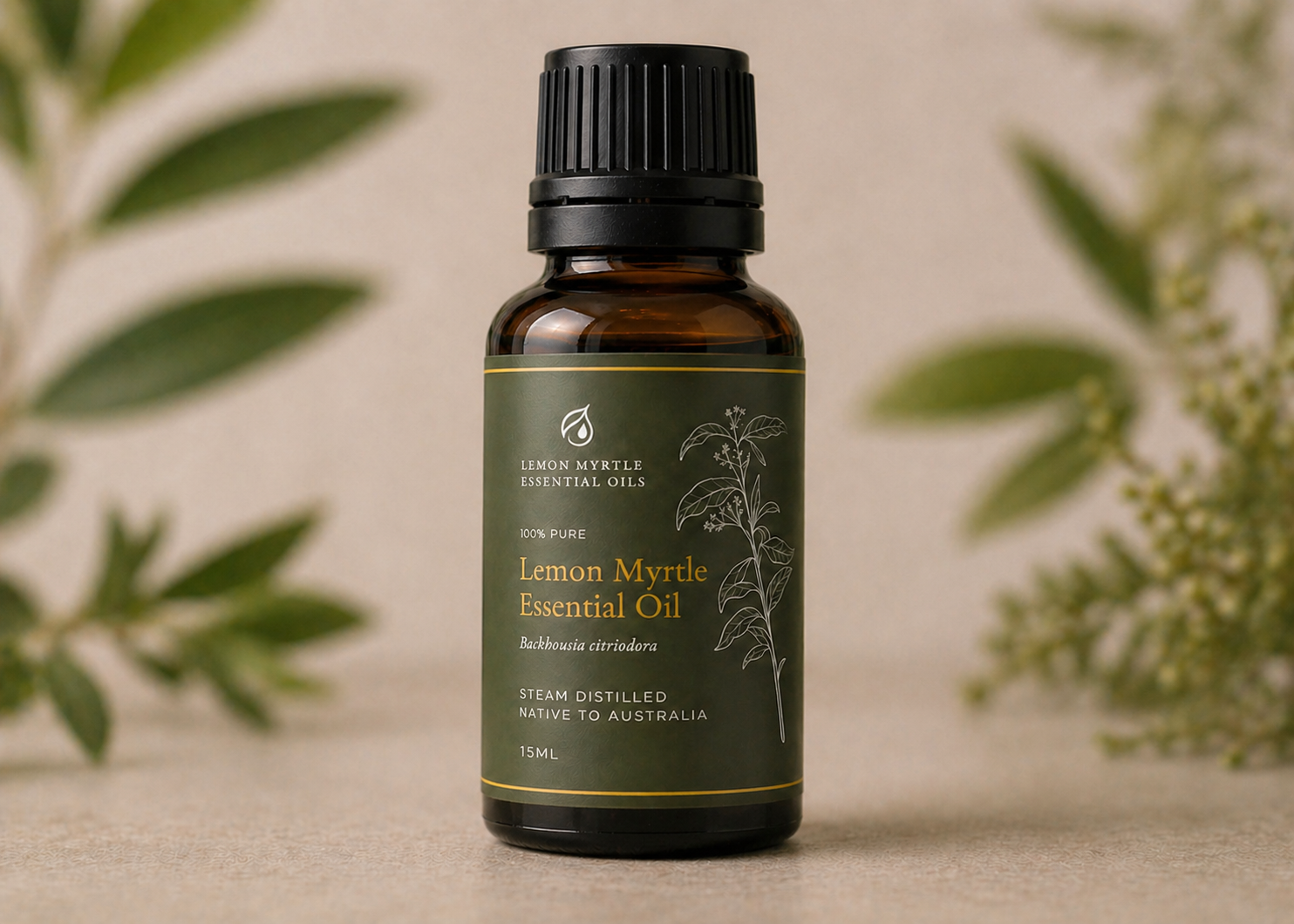 15mL Lemon Myrtle Essential Oil