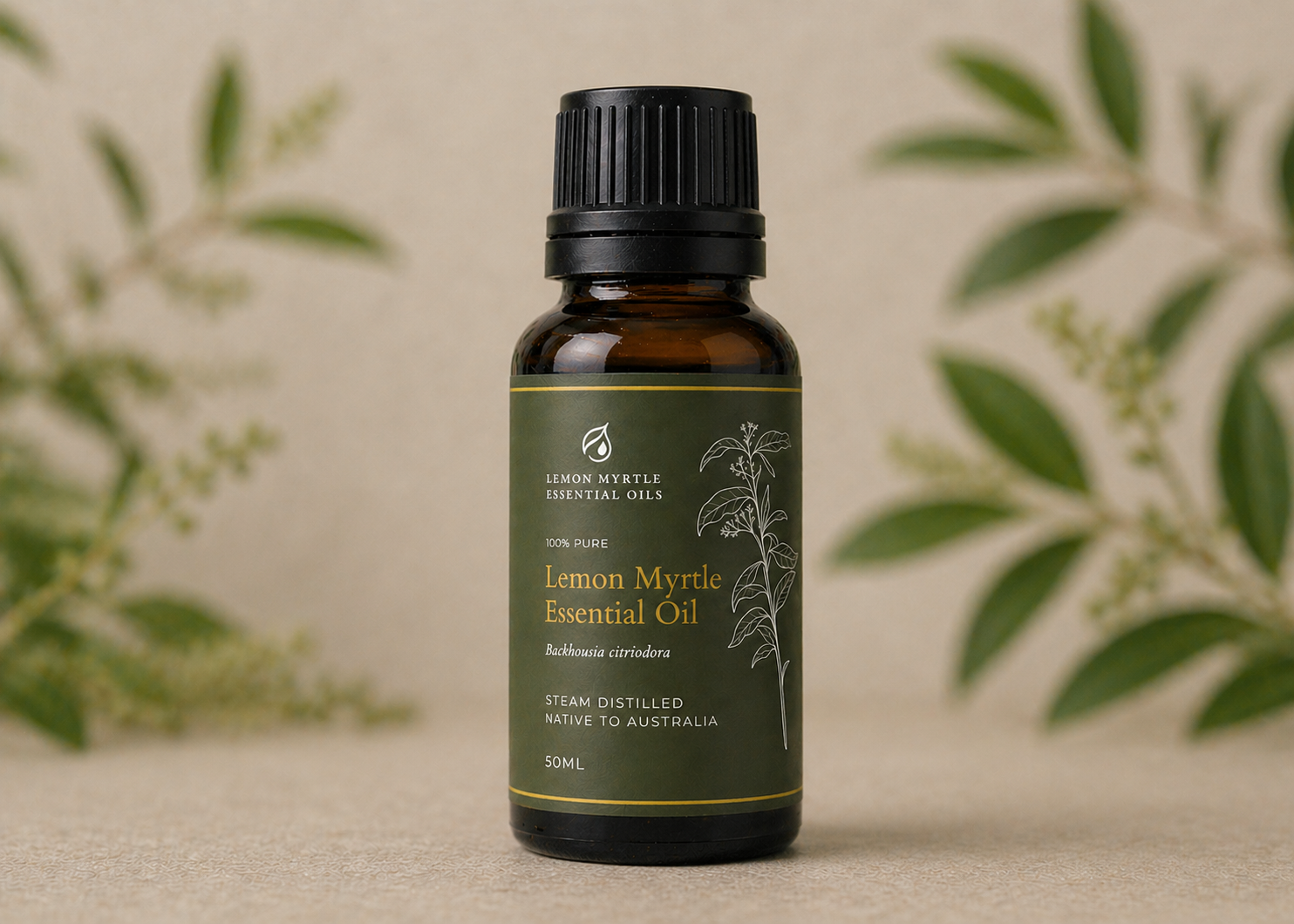 50mL Lemon Myrtle Essential Oil